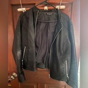 A leather jacket